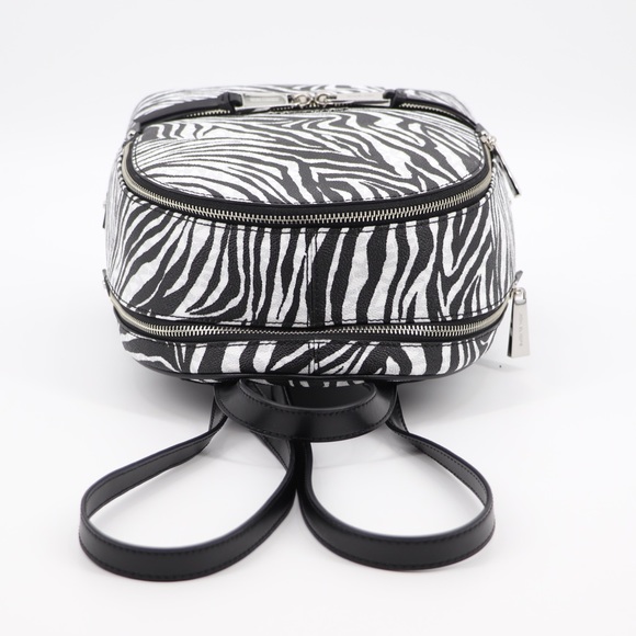 New Michael Kors Rhea Backpack Zebra Print - Picture 9 of 12
